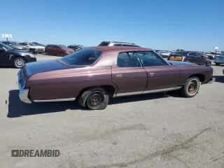 1973 Chevrolet Caprice с VIN 1N39Y3S238634, выставлен на аукционе Copart как лот 50269135 с пробегом 39 614 миль миль и Списание • Salvage title. История ставок и продаж доступна на DreamBid. Изображение 3.