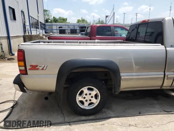 1999 Chevrolet Silverado 1500 LT with VIN 1GCEK14T3XE105915, listed as a Copart auction lot 58691285 with 167,758 mi miles and Salvage title. Bid and sale history available at DreamBid. Image 10.