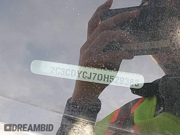 2013 Dodge Challenger SRT-8 with VIN 2C3CDYCJ7DH529388, listed as a IAAI auction lot 41616384 with Not provided miles and . Bid and sale history available at DreamBid. Image 9.