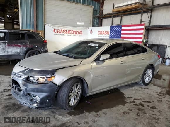 2016 Chevrolet Malibu LT с VIN 1G1ZE5ST8GF326772, выставлен на аукционе Copart как лот 81674305 с пробегом 145 363 миль миль и Списание • Salvage title. История ставок и продаж доступна на DreamBid. Изображение 1.