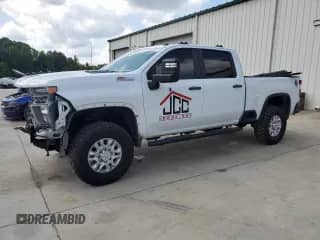 2020 Chevrolet Silverado 2500HD Work Truck с VIN 1GC4YLEY7LF206511, выставлен на аукционе Copart как лот 69542385 с пробегом 104 766 миль миль и Чистый • Clean title. История ставок и продаж доступна на DreamBid. Изображение 1.