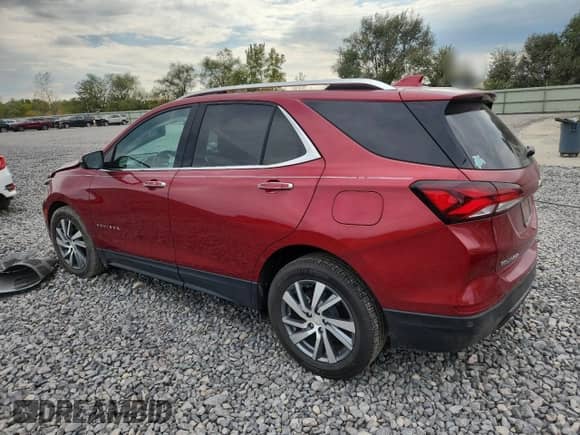 2023 Chevrolet Equinox Premier z VIN 3GNAXXEG8PL224071, wystawiony jako Copart lot #80277955 z przebiegiem 31 970 mil mil oraz Szkoda całkowita • Salvage title. Historia ofert i sprzedaży dostępna na DreamBid. Obrazek 2.