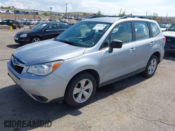 2016 Subaru Forester 2.5i with VIN JF2SJABC7GH453550, listed as a IAAI auction lot 43408228 with 206,822 mi miles and . Bid and sale history available at DreamBid. Image 2.