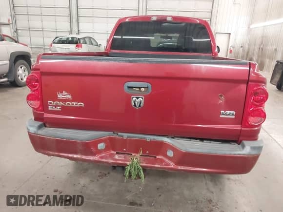 2007 Dodge Dakota SLT with VIN 1D7HW48J77S119738, listed as a IAAI auction lot 43119995 with 159,735 mi miles and . Bid and sale history available at DreamBid. Image 6.