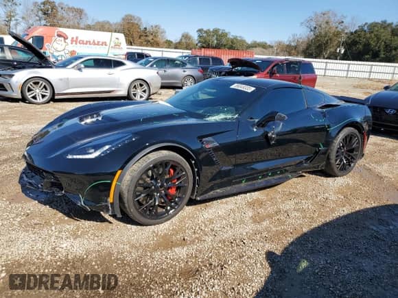 2019 Chevrolet Corvette Z06 2LZ z VIN 1G1YS2D67K5606448, wystawiony jako Copart lot #89049335 z przebiegiem 18 910 mil mil oraz Szkoda całkowita • Salvage title. Historia ofert i sprzedaży dostępna na DreamBid. Obrazek 1.