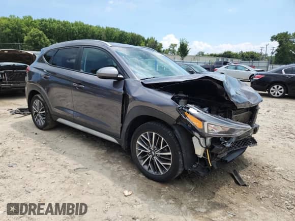 2021 Hyundai Tucson SEL с VIN KM8J33AL1MU350334, выставлен на аукционе Copart как лот 66049685 с пробегом 88 716 миль миль и Списание • Salvage title. История ставок и продаж доступна на DreamBid. Изображение 4.