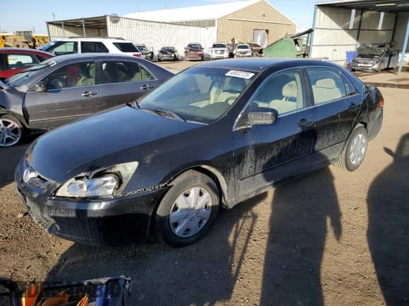 2003 Honda Accord z VIN JHMCM554X3C028187, wystawiony jako Copart lot #48032725 z przebiegiem 178 222 mil mil oraz Szkoda całkowita • Salvage title. Historia ofert i sprzedaży dostępna na DreamBid. Obrazek 1.