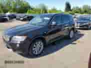 2013 BMW X3 xDrive28i z VIN 5UXWX9C55D0A20740, wystawiony jako Copart lot #65461435 z przebiegiem 169 344 mil mil oraz Szkoda całkowita • Salvage title. Historia ofert i sprzedaży dostępna na DreamBid. Obrazek 1.