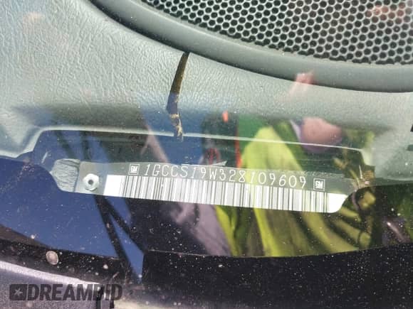 2002 Chevrolet S-10 LS с VIN 1GCCS19W328109609, выставлен на аукционе IAAI как лот 42847841 с пробегом 196 542 миль миль и . История ставок и продаж доступна на DreamBid. Изображение 9.