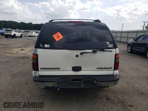 2002 Chevrolet Suburban LT with VIN 1GNEC16Z32J112076, listed as a Copart auction lot 63462715 with Not provided miles and Salvage title. Bid and sale history available at DreamBid. Image 6.