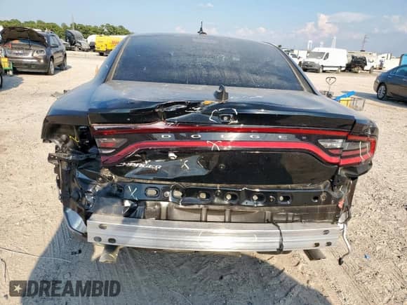 2023 Dodge Charger Police z VIN 2C3CDXAT6PH682959, wystawiony jako Copart lot #80803125 z przebiegiem 620 mil mil oraz Szkoda całkowita • Salvage title. Historia ofert i sprzedaży dostępna na DreamBid. Obrazek 6.