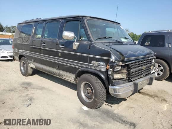 1994 Chevrolet Chevy Van с VIN 1GBEG25K3RF178166, выставлен на аукционе Copart как лот 69173594 с пробегом 143 577 миль миль и Списание • Salvage title. История ставок и продаж доступна на DreamBid. Изображение 4.