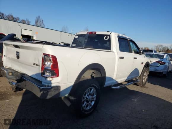 2010 Dodge 2500 Power Wagon with VIN 3D7TT2CT6AG178794, listed as a Copart auction lot 83699404 with 137,778 mi miles and Salvage title. Bid and sale history available at DreamBid. Image 3.