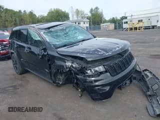 2020 Jeep Grand Cherokee Laredo E with VIN 1C4RJFAG7LC157756, listed as a IAAI auction lot 43329623 with 91,525 mi miles and . Bid and sale history available at DreamBid. Image 1.