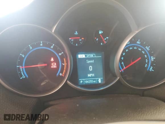 2014 Chevrolet Cruze 2LT with VIN 1G1PE5SB8E7192366, listed as a Copart auction lot 84898895 with 194,255 mi miles and Clean title. Bid and sale history available at DreamBid. Image 9.