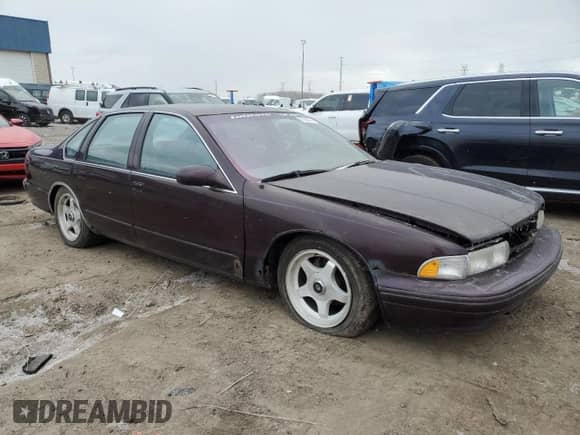 1996 Chevrolet Caprice 1SA Special Value с VIN 1G1BL52P7TR156021, выставлен на аукционе Copart как лот 87385174 с пробегом Не указан миль и Чистый • Clean title. История ставок и продаж доступна на DreamBid. Изображение 4.