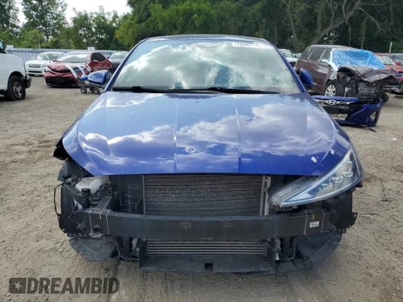 2020 Hyundai Elantra Sport with VIN KMHD04LB7LU084896, listed as a Copart auction lot 72047745 with 127,290 mi miles and Clean title. Bid and sale history available at DreamBid. Image 5.