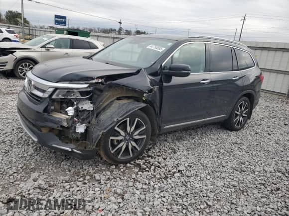 2020 Honda Pilot Touring 7-Passenger z VIN 5FNYF5H67LB019190, wystawiony jako Copart lot #44753535 z przebiegiem 98 515 mil mil oraz Szkoda całkowita • Salvage title. Historia ofert i sprzedaży dostępna na DreamBid. Obrazek 1.