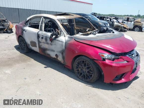 2015 Lexus IS 350 with VIN JTHBE1D2XF5018723, listed as a IAAI auction lot 42702504 with Not provided miles and . Bid and sale history available at DreamBid. Image 1.