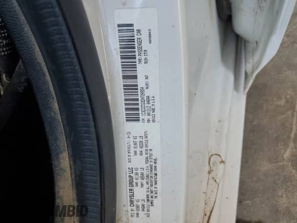 2013 Dodge Avenger SXT z VIN 1C3CDZCG3DN720954, wystawiony jako Copart lot #71964185 z przebiegiem 130 474 mil mil oraz Szkoda całkowita • Salvage title. Historia ofert i sprzedaży dostępna na DreamBid. Obrazek 12.