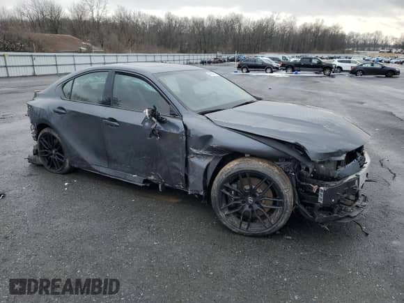 2024 Lexus IS 500 F Sport Performance z VIN JTHAP1D23R5005922, wystawiony jako Copart lot #45247665 z przebiegiem 5 774 mil mil oraz Szkoda całkowita • Salvage title. Historia ofert i sprzedaży dostępna na DreamBid. Obrazek 4.