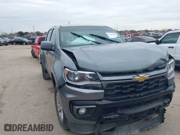 2022 Chevrolet Colorado 2WD LT z VIN 1GCGSCEA7N1293649, wystawiony jako IAAI lot #41257494 z przebiegiem 110 905 mil mil oraz . Historia ofert i sprzedaży dostępna na DreamBid. Obrazek 1.