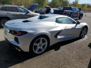 2020 Chevrolet Corvette 3LT с VIN 1G1Y83D45L5112044, выставлен на аукционе Copart как лот 84932785 с пробегом 5 883 миль миль и Списание • Salvage title. История ставок и продаж доступна на DreamBid. Изображение 3.
