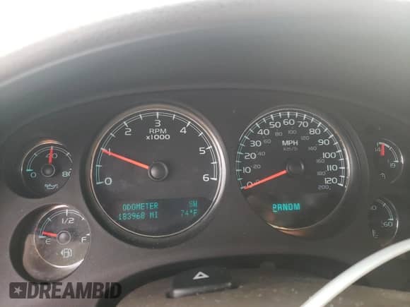 2013 Chevrolet Tahoe LTZ with VIN 1GNSKCE03DR379274, listed as a Copart auction lot 85088675 with 183,968 mi miles and Salvage title. Bid and sale history available at DreamBid. Image 9.