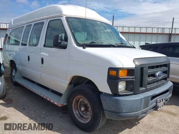 2012 Ford Econoline Cargo Commercial with VIN 1FTNS2EW1CDA41355, listed as a IAAI auction lot 43332039 with 134,489 mi miles and . Bid and sale history available at DreamBid. Image 1.