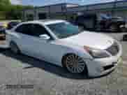 2014 Hyundai Equus Signature with VIN KMHGH4JHXEU087162, listed as a Copart auction lot 52313455 with 83,352 mi miles and Salvage title. Bid and sale history available at DreamBid. Image 4.