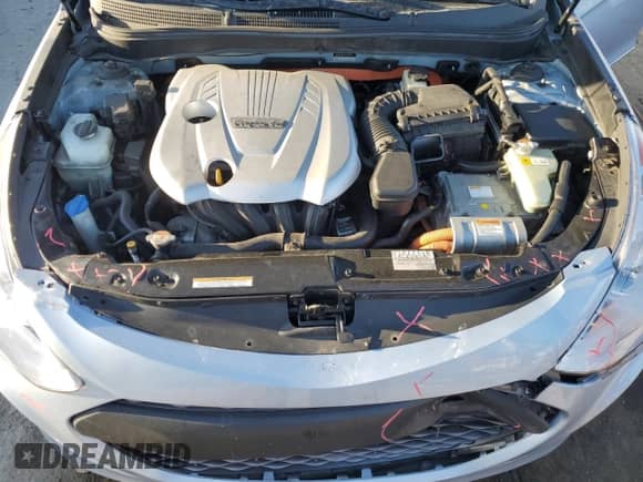 2011 Hyundai Sonata Hybrid z VIN KMHEC4A46BA007694, wystawiony jako Copart lot #83812215 z przebiegiem 106 536 mil mil oraz Szkoda całkowita • Salvage title. Historia ofert i sprzedaży dostępna na DreamBid. Obrazek 11.