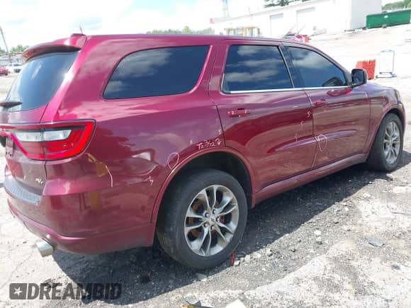 2019 Dodge Durango R/T z VIN 1C4SDJCT9KC631548, wystawiony jako IAAI lot #42480651 z przebiegiem 166 431 mil mil oraz . Historia ofert i sprzedaży dostępna na DreamBid. Obrazek 4.