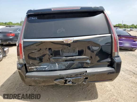 2020 Cadillac Escalade ESV Platinum с VIN 1GYS3KKJ9LR111996, выставлен на аукционе Copart как лот 63397185 с пробегом 275 374 миль миль и Списание • Salvage title. История ставок и продаж доступна на DreamBid. Изображение 6.