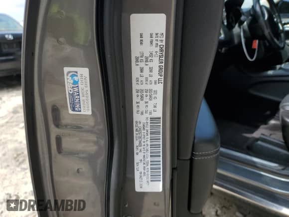 2011 Dodge Durango Citadel with VIN 1D4SD5GT2BC704828, listed as a Copart auction lot 57274875 with Not provided miles and Salvage title. Bid and sale history available at DreamBid. Image 13.