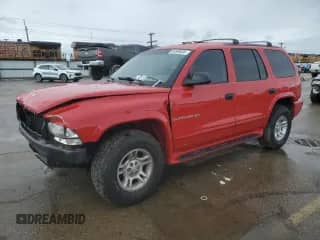 2001 Dodge Durango with VIN 1B4HS28N41F514423, listed as a Copart auction lot 45589335 with 52,124 mi miles and Salvage title. Bid and sale history available at DreamBid. Image 1.