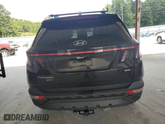 2023 Hyundai Tucson XRT with VIN KM8JFCAE0PU219909, listed as a Copart auction lot 62232115 with 50,187 mi miles and Salvage title. Bid and sale history available at DreamBid. Image 6.