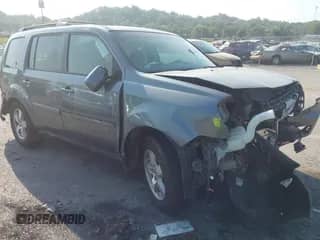 2009 Honda Pilot EX with VIN 5FNYF48429B000869, listed as a IAAI auction lot 43199554 with 138,489 mi miles and . Bid and sale history available at DreamBid. Image 1.