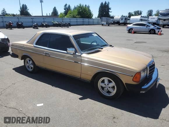 1983 Mercedes-Benz 300 z VIN WDBAB53A2DB002731, wystawiony jako Copart lot #63855935 z przebiegiem 263 251 mil mil oraz Czysty tytuł • Clean title. Historia ofert i sprzedaży dostępna na DreamBid. Obrazek 4.