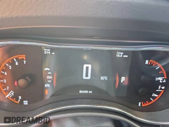 2017 Dodge Durango GT with VIN 1C4RDHDG3HC774514, listed as a Copart auction lot 80555585 with 90,459 mi miles and Salvage title. Bid and sale history available at DreamBid. Image 9.