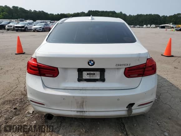 2016 BMW 3 Series 320i with VIN WBA8A9C53GK619232, listed as a Copart auction lot 59098635 with 151,260 mi miles and Salvage title. Bid and sale history available at DreamBid. Image 6.