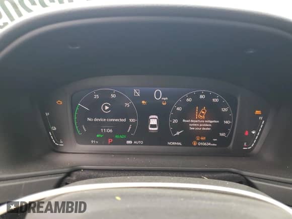 2025 Honda Accord Touring with VIN 1HGCY2F88SA019568, listed as a Copart auction lot 68320945 with 10,634 mi miles and Salvage title. Bid and sale history available at DreamBid. Image 9.