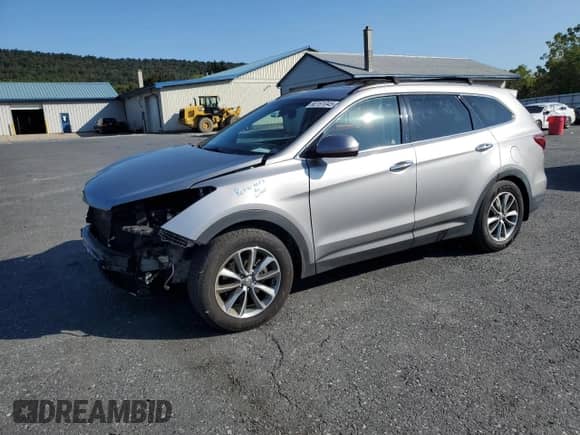 2018 Hyundai Santa Fe SE z VIN KM8SM4HF5JU272420, wystawiony jako Copart lot #80161045 z przebiegiem 125 797 mil mil oraz Szkoda całkowita • Salvage title. Historia ofert i sprzedaży dostępna na DreamBid. Obrazek 1.