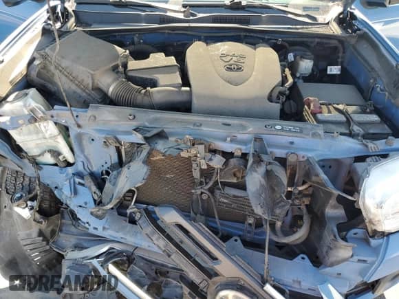 2019 Toyota Tacoma SR with VIN 3TMCZ5AN3KM244008, listed as a Copart auction lot 68974465 with 123,236 mi miles and Salvage title. Bid and sale history available at DreamBid. Image 11.