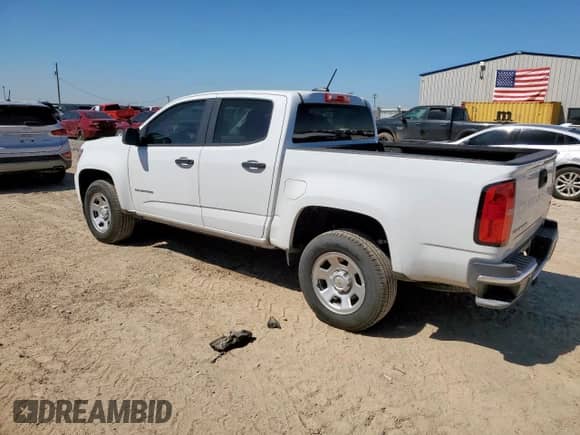 2022 Chevrolet Colorado 2WD Work Truck z VIN 1GCGSBENXN1220739, wystawiony jako Copart lot #67602305 z przebiegiem 61 181 mil mil oraz Czysty tytuł • Clean title. Historia ofert i sprzedaży dostępna na DreamBid. Obrazek 2.