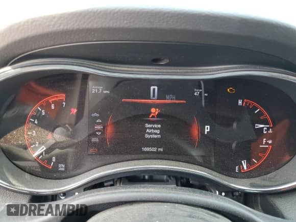 2017 Dodge Durango R/T z VIN 1C4SDJCT1HC666299, wystawiony jako Copart lot #65757765 z przebiegiem 169 502 mil mil oraz Szkoda całkowita • Salvage title. Historia ofert i sprzedaży dostępna na DreamBid. Obrazek 9.