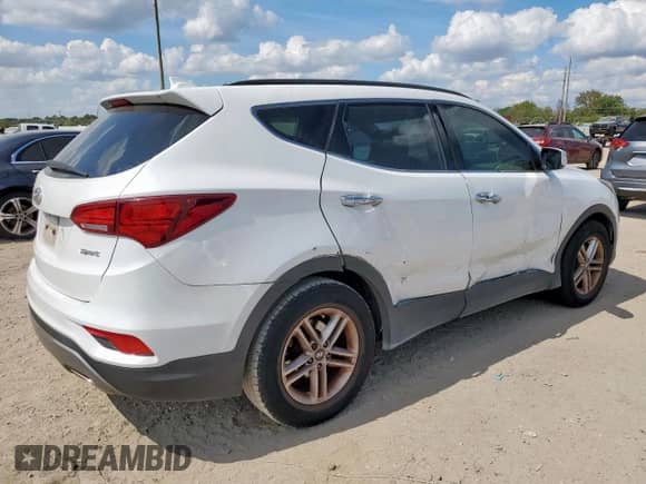 2017 Hyundai Santa Fe 2.4L с VIN 5NMZU3LB2HH034835, выставлен на аукционе Copart как лот 85530975 с пробегом 59 742 миль миль и Списание • Salvage title. История ставок и продаж доступна на DreamBid. Изображение 3.
