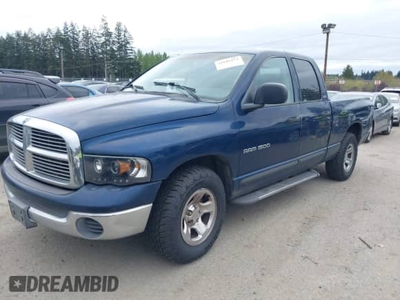 2002 Dodge RAM with VIN 1B7HA18N02J102496, listed as a IAAI auction lot 42142273 with 154,677 mi miles and . Bid and sale history available at DreamBid. Image 2.