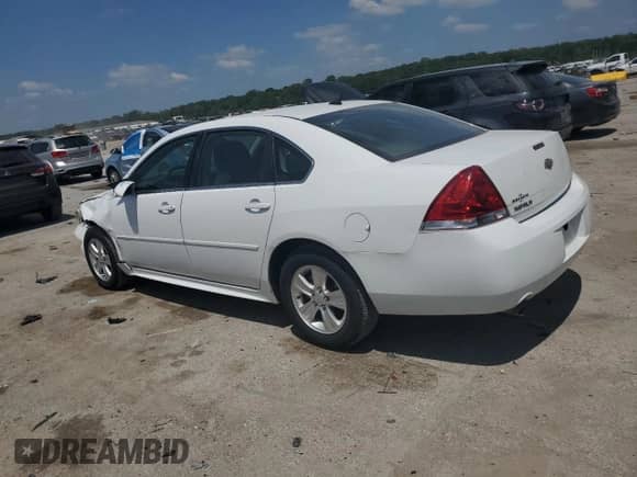 2013 Chevrolet Impala LS z VIN 2G1WF5E37D1256499, wystawiony jako Copart lot #64046055 z przebiegiem 60 522 mil mil oraz Szkoda całkowita • Salvage title. Historia ofert i sprzedaży dostępna na DreamBid. Obrazek 2.