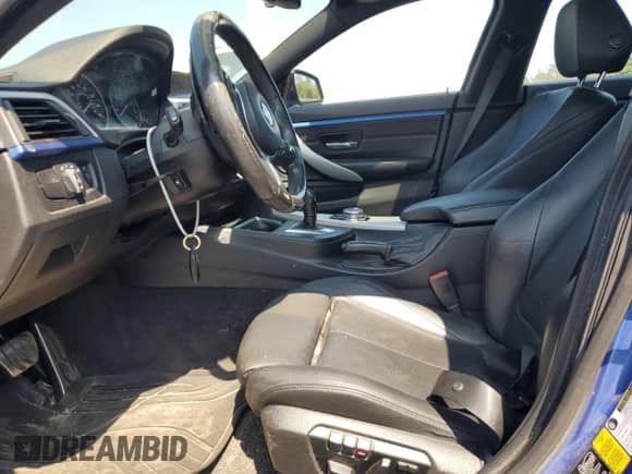 2015 BMW 4 Series 435i xDrive with VIN WBA4B3C52FD670247, listed as a Copart auction lot 68910145 with 95,617 mi miles and Salvage title. Bid and sale history available at DreamBid. Image 7.