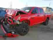 2018 Ram 1500 Express z VIN 1C6RR6KGXJS278282, wystawiony jako IAAI lot #41106230 z przebiegiem 101 997 mil mil oraz . Historia ofert i sprzedaży dostępna na DreamBid. Obrazek 2.